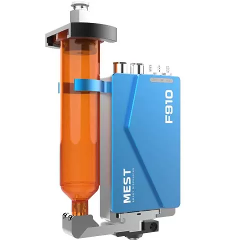 piezo valve for precision adhesive dispensing
