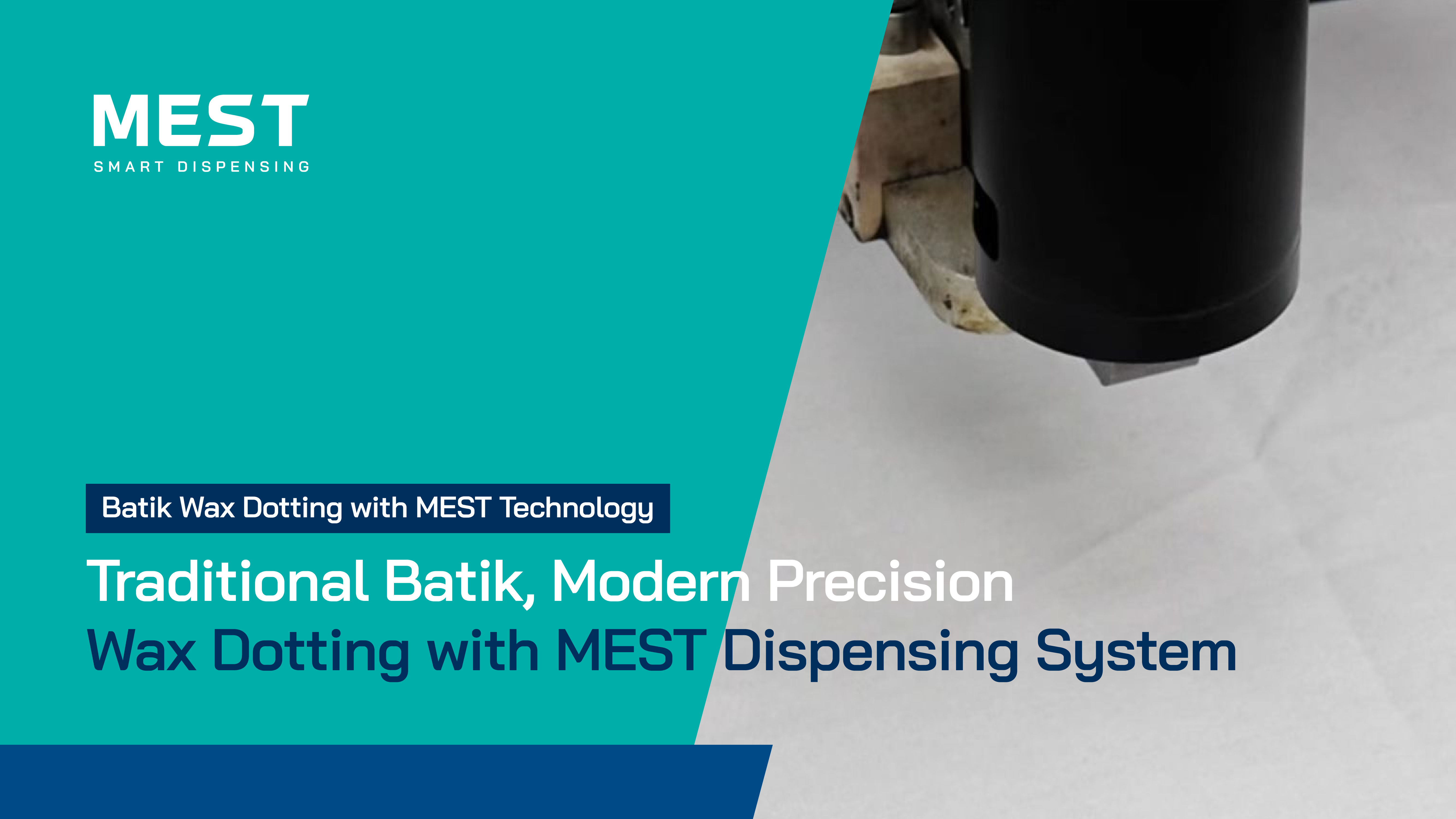 Traditional Batik, Modern Precision – Wax Dotting with MEST Dispensing System