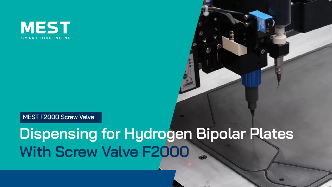 Precision Dispensing for Hydrogen Bipolar Plates with Screw Valve